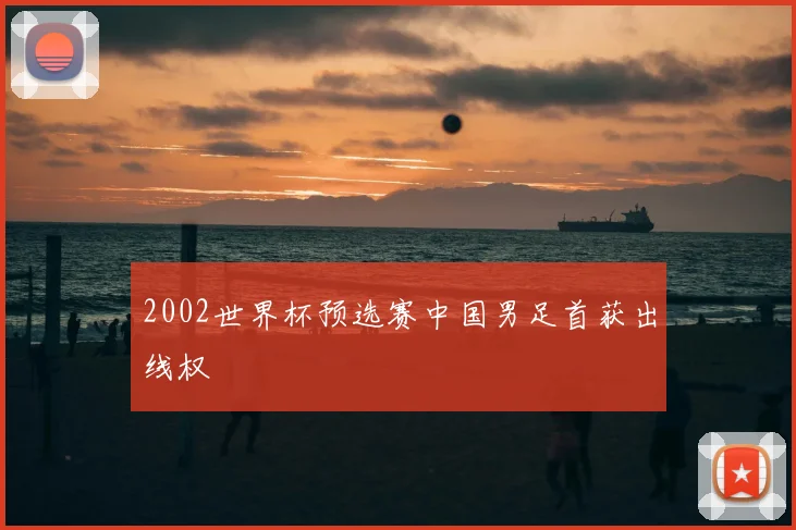 2002世界杯预选赛中国男足首获出线权