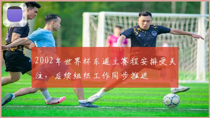 2002年世界杯东道主赛程安排受关注,后续组织工作同步推进